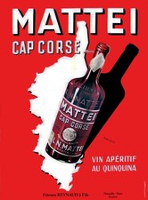 POSTER AFFICHE  MATTEI CAP