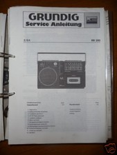 Manuel De Service Grundig RR