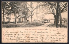 CPA Forêt de la Grésigne, La Baraque 1901 