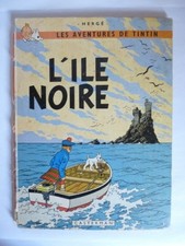 BD Tintin L'Ile Noire B36 1966