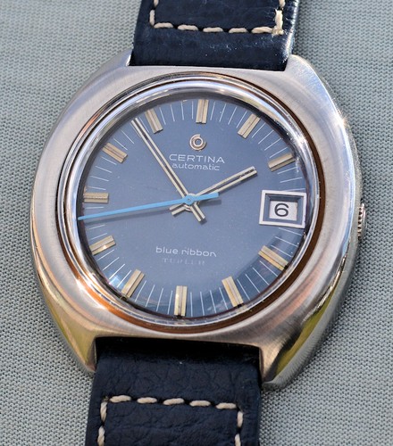 Montre certina blue ribbon - montre,