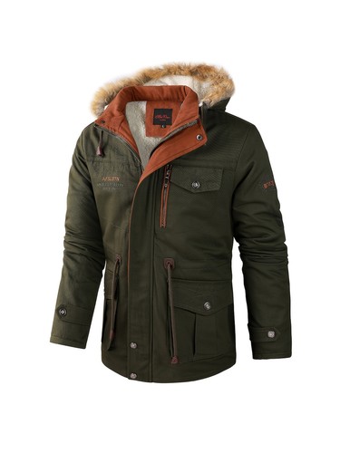 Veste parka peluche - veste, en