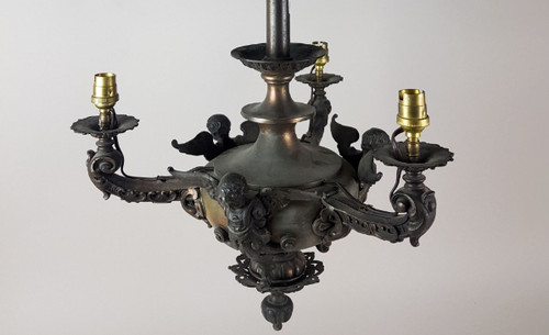 Lustre art nouveau - lustre, nouveau,