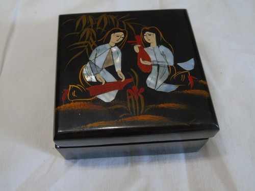 Boite bijoux japonisant - , en