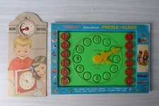 #Éducatif - Apprendre à lire l'heure# livre Mon Réveil + Puzzle-Clock (Blue-Box)