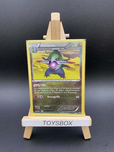 Carte pokémon incisache - carte, holo