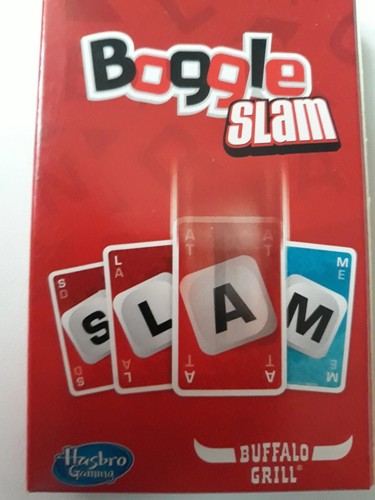 Paquet cartes jeu boggle - de,