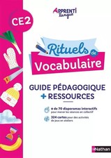 Rituels de vocabulaire - Guide pédagogique CE2 (+ matériel), Marianne André-Kéré