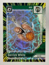 2024-25 Optic Donruss Derrick WHITE Electricity International /75 #62 Celtics