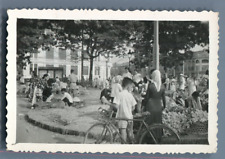 Indochine, Saigon, Marché aux fleurs place Cuniac devant les Halles Centrales Vi
