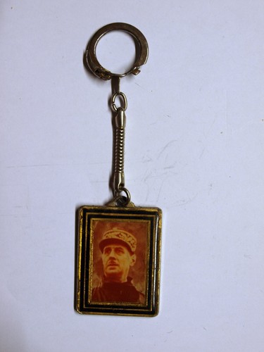 Gaulle ancien porte clés - ancien,