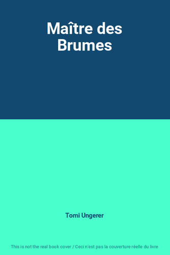 Maître des brumes tomi - des,
