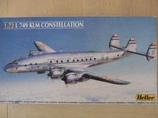Maquette Avion 1/72 HELLER Ref 80393 L 749 KLM Constellation