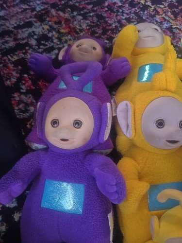 Vtg teletubbies plush - teletubbies,