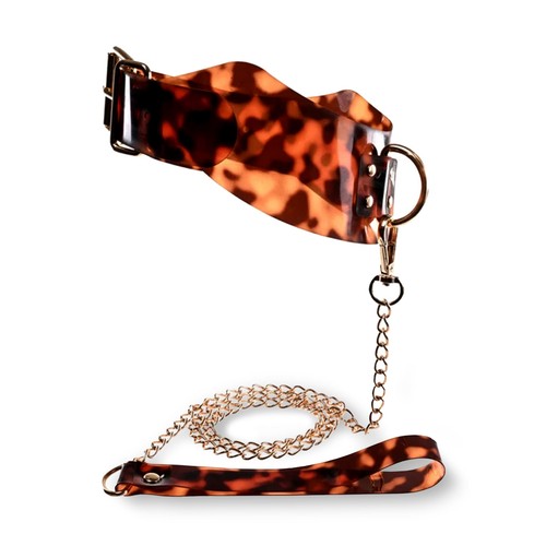Bondage collier laisse - sm,