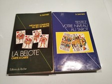 Lot 2 Livres D. Daynes Belote