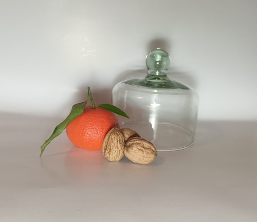 Cloche ancienne verre - cloche,