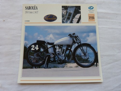 Fiche photo moto sarolea - photo, :