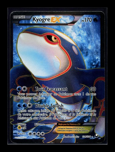 Carte pokémon kyogre - carte,