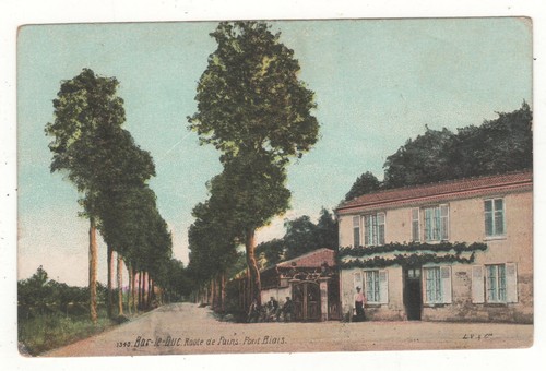 Cpa bar duc route - bar-le-duc, :
