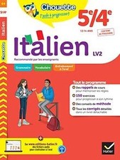 Italien 5e, 4e, LV2, 12-14 ans : conforme au programm... | Livre | état très bon