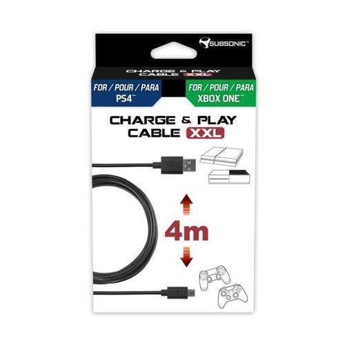 Câble charge pour manette - câble, de