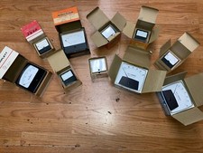 Lot De 10 Neuf Stock Ancien SIMPSON TRIPLETT GE Volt Mètres Amp Panneau