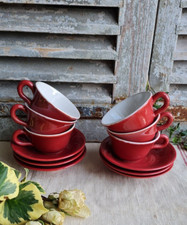 ANCIEN SERVIVE A CAFE COULEUR VIEUX ROSE KERALUC QUIMPER