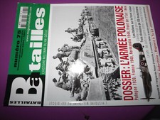 27DN Revue Batailles XXe Siecles n°75 Armée Polonaise 2e GM 3 Div. Waff Musulman