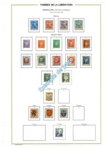 Album timbres imprimer - imprimer,