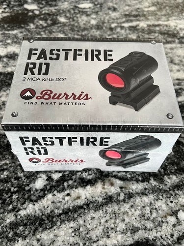 New unopened burris - new, fastfire