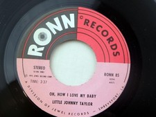 Little Johnny Taylor : Oh, How