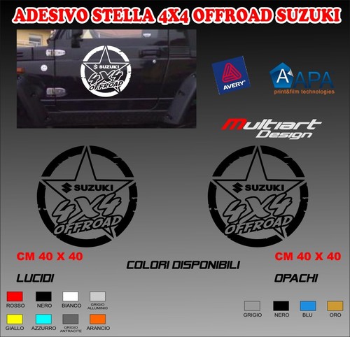 Adhésifs stella 4x4 offroad - 4x4,