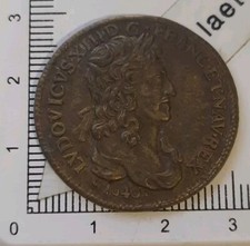 Q14B402 Jeton Collection BP Louis XIII Dix Louis Trésor Des Rois De France 