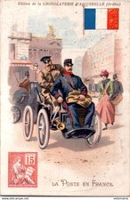 24569 Chromo Chocolat d'Aiguebelle - La Poste en France