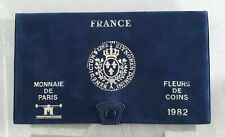 Magnifique monnaie franc 1982 - neuve sous blister MDP - FDC - BU - Coffret