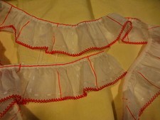 2m,50x8cm ancien volant