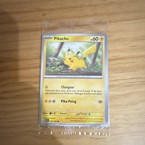 Pokémon jcc pikachu 025 165 - jcc,