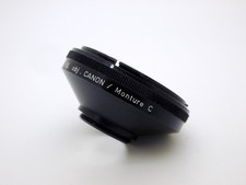 Adaptateur objectif Canon FD / Monture C