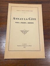 Livre Annay-la-Côte par Henri