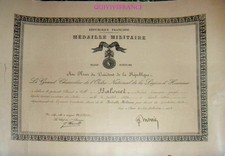 DIPL405 - DIPLOME MEDAILLE