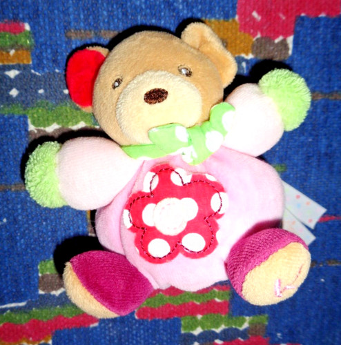 Mini doudou kaloo ours - kaloo,