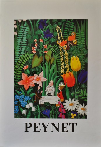 Peynet affiche lithographiée - peynet.,