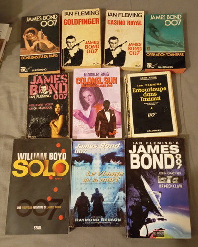 Lot livres james - livres, bond
