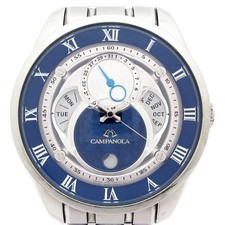 Montre Homme Citizen Campanola BU0020-54A Triple Calendrier Phase de Lune Arg...
