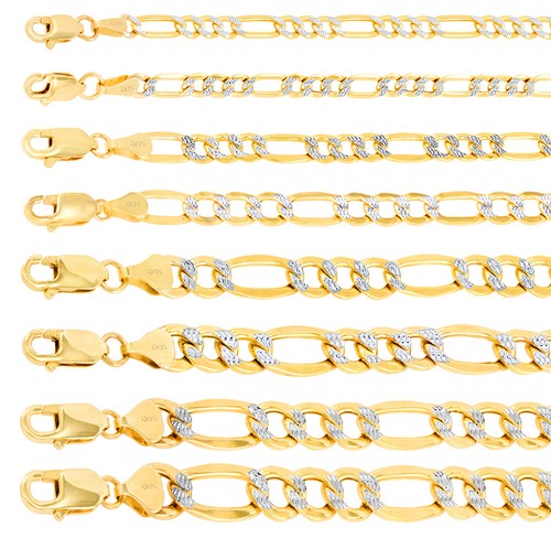 Bracelet chaîne figaro - figaro, or