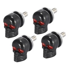 4 Pcs Moto Crâne Style