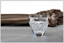 Verre à café en cristal de