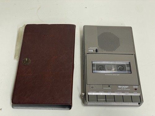 Enregistreur cassette sharp - cassette,