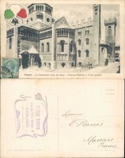 Trento Carte Postale Du Début